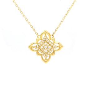 گردنبند طلا طرح ستاره کد N002