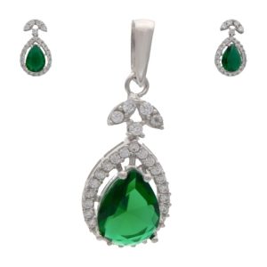 نیم ست پلاک و گوشواره طلا پیوه ژن کد S009