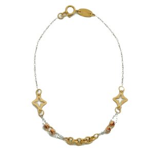 دستبند طلا ستاره دار کد B026