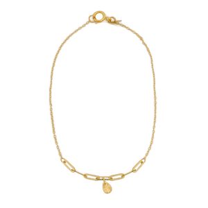 دستبند طلا طرح اشک کد B038
