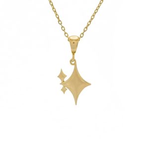 گردنبند طلا طرح ستاره کد N182